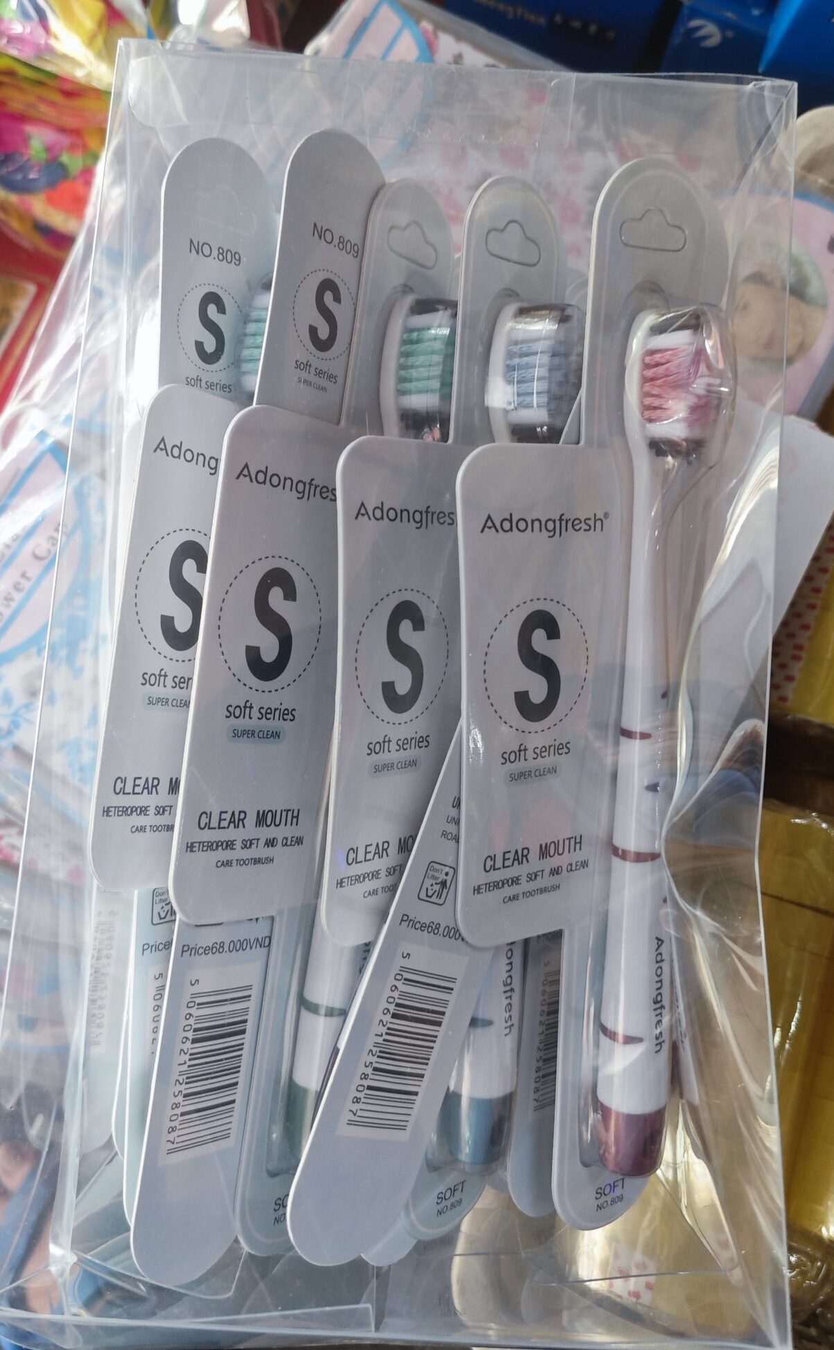 Bàn chải đánh răng S190 ( hộp 30 chiếc )