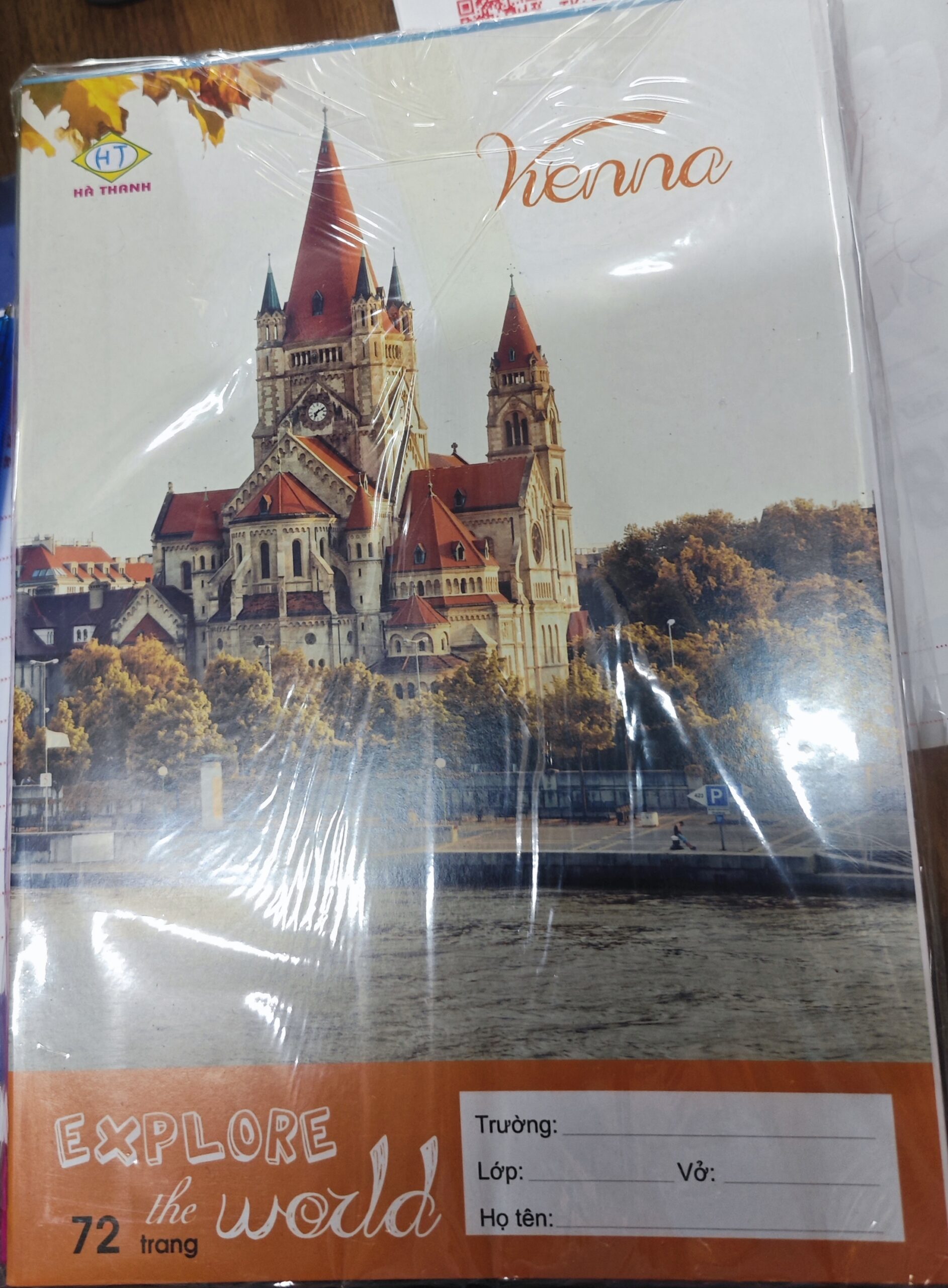 Vỏ 72 trang Hà Thành